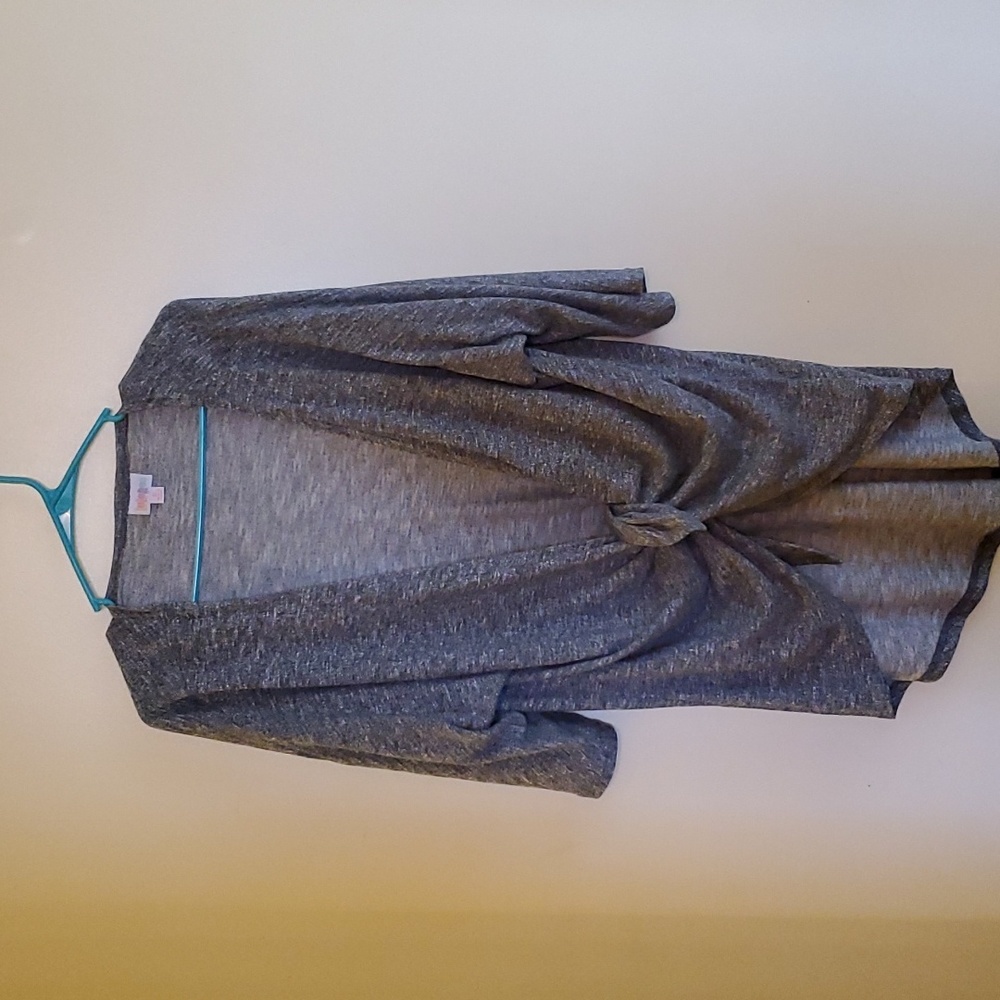 Grey kimono/Lularoe Lindsey Kimono